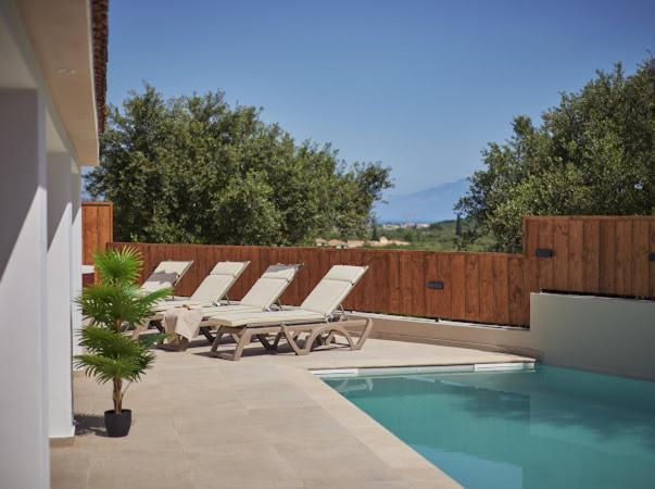Galadriel Villa With Private Pool & Jacuzzi Kato Yerakarion 外观 照片